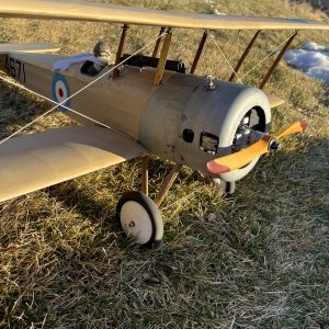 Bristol Scout repaired