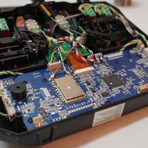 FlySky FS-I6X Radio Side View