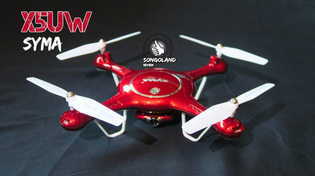 New Syma X5UW [wifi FPV + flight Plan + App] unboxing + review